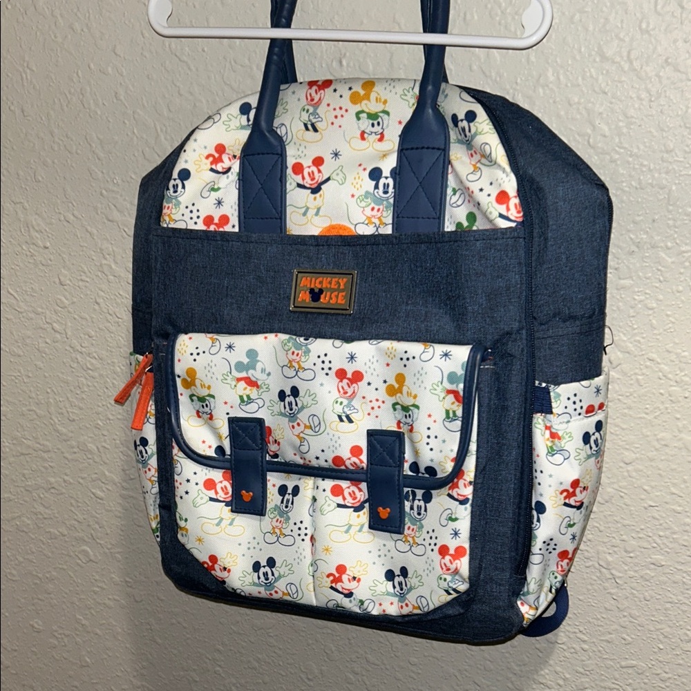 Disney Mickey Mouse Kids Backpack - Blue and White